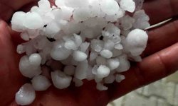 Çorum'da dolu yağışı etkili oldu