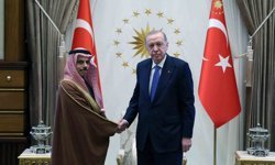 Cumhurbaşkanı Erdoğan, Suudi Arabistan Dışişleri Bakanı Ferhan'ı kabul etti