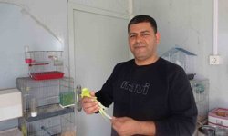 Doğadan yakaladığı kuşla başlayan merakını 30 yıldır sürdürüyor