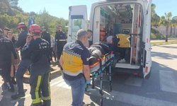 Dur levhasına ihlali kazayla sonuçlandı: 1 yaralı