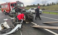 Düzce'de kazalarda 5 kişi öldü, 415 kişi yaralandı