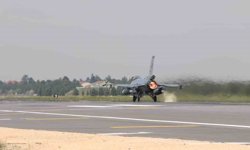 Efes 2026 için F-16'lar Eskişehir'den böyle havalandı