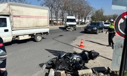 Elazığ'da motosiklet ile minibüs çarpıştı: 1 yaralı