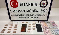Esenyurt'ta, boş binada uyuşturucu ticareti yapan şahıslar yakalandı