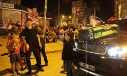 Galatasaray taraftarlarından Fenerbahçe'ye gönderme