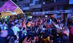 Galatasaray'ın şampiyonluğu Antalya'da kutlandı