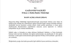 Gaziantep'te fırtına sonrası okullar tatil edildi