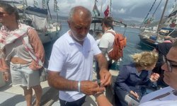 Global Sumud filosu Marmaris'ten Gazze'ye doğru yola çıktı