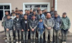 Hatay'da 37 kaçak göçmen yakalandı