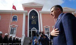 İçişleri Bakanı Çiftçi Erzurum Valiliği'nde il yöneticileri ile bir araya geldi