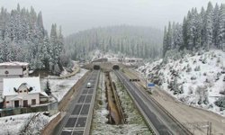 Ilgaz Dağı mayıs ayında beyaza büründü