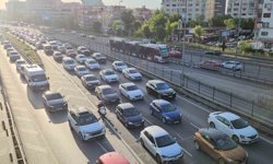 İstanbul'da akşam saatlerinde trafik yüzde 78'e ulaştı