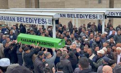Karaman'da kazada hayatını kaybeden elektrikli bisiklet sürücüsü toprağa verildi