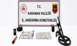 Karaman'da tarihi eser ele geçirildi: 12 tutuklama