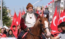 Karaman'da 'Türk Dili Yürüyüşü' düzenlendi