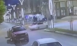 Kavşakta drift şovu pahalıya patladı