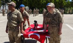 Kilis'te engelli gençler temsili askerlik yaptı