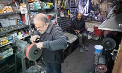 Kırşehir'de bıçak bileme mesaisi başladı