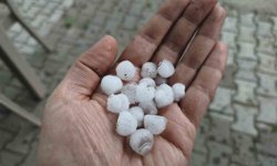 Manisa'yı dolu vurdu