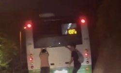 Patenli gençlerin tehlikeli yolculuğu kamerada