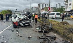 Rize'de feci kaza: 1 ölü, 7 yaralı