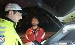 Sahilde tehlikeli yolculuk pahalıya patladı: Polisle diyaloğu dikkat çekti
