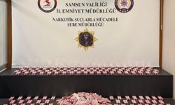 Samsun'da 11 bin 704 adet uyuşturucu hap ele geçirildi
