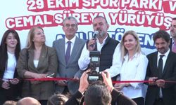 Sancaktepe'de 29 Ekim Spor Parkı ve Cemal Süreya Yürüyüş Yolu açıldı