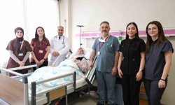 Sivas'ta hastanın göğüs duvarındaki 8 kiloluk tümör başarıyla çıkarıldı