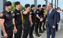 Tekirdağ Valisi Soytürk, görev başındaki güvenlik güçleriyle bayramlaştı