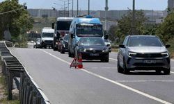 Tekirdağ'da bayram dönüşü trafiği yoğunluğu: Tekirdağ - İstanbul karayolunda ağır vasıtalara kısıtlama