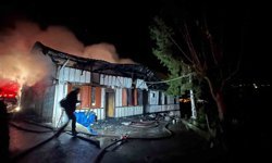 Trabzon'da yangın: 1 ölü