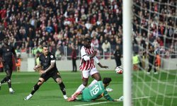 Trendyol Süper Lig: Samsunspor: 1 - Galatasaray: 1 (İlk yarı)