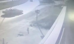 Zonguldak'ta 6 kişinin yaralandığı kaza güvenlik kamerasına yansıdı