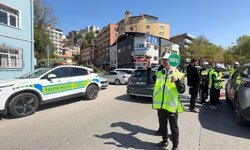 Zonguldak'ta özel bireylerden trafik denetimi