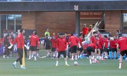 A Milli Futbol Takımı, San Francisco'daki ilk antrenmanını yaptı