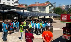 Aliağa Ülkü Ocakları'na uygulamalı orman yangınları eğitimi