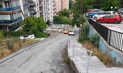 Ankara'da araçların çıkamadığı yokuş Türkiye'de gündem oldu