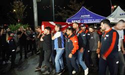 Arama-Kurtarma çalışmalarında hayatını kaybeden AFAD personeli için Rize'de tören düzenlendi