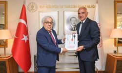 Bakan Ersoy, Rusya'nın yeni büyükelçisini ağırladı