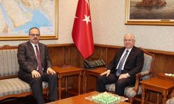 Bakan Güler, Ankara Valisi Canbolat'ı kabul etti
