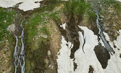 Bitlis'in kar suları Van Gölü'ne güç katıyor