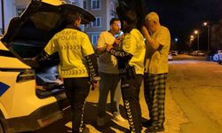 Bursa'da alkollü sürücüye alkolmetre dersi kamerada