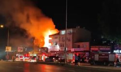 Bursa'da iki katlı ev alev topuna döndü