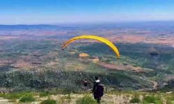 Cudi Dağı'nda gökyüzüne adrenalin yolculuğu