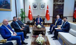Cumhurbaşkanı Yardımcısı Yılmaz, Lübnan Başbakan Yardımcısı Mitri ile görüştü