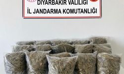 Diyarbakır'da 38 buçuk kilo esrar ele geçirildi