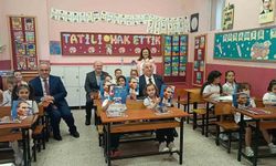 Edirne'de öğrenciler karne sevinci yaşadı
