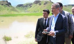 Erzurum'da girdiği nehirde kaybolan çobanı arama çalışmaları sürüyor