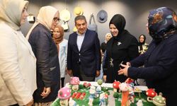 Esenler'de 'Meslek Edindirme Kursları Yıl Sonu Sergisi' açıldı